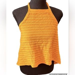 New! Free people beach halter top size small